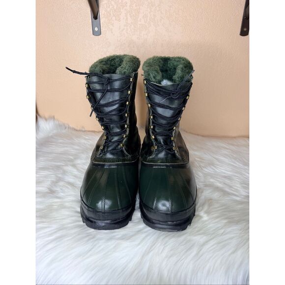 SOREL DOMINATOR Arctic Heavy Winter Snow Boots Dark Green Mens 9 main image 13